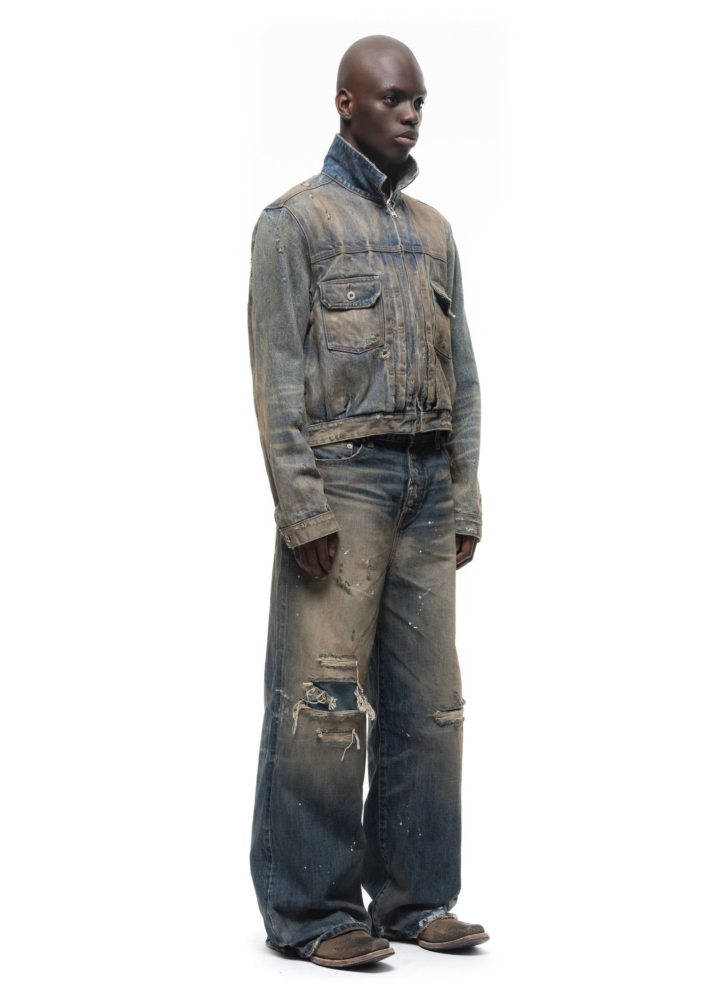 JAPANESE SELVEDGE ARASHI LOOSE DENIM