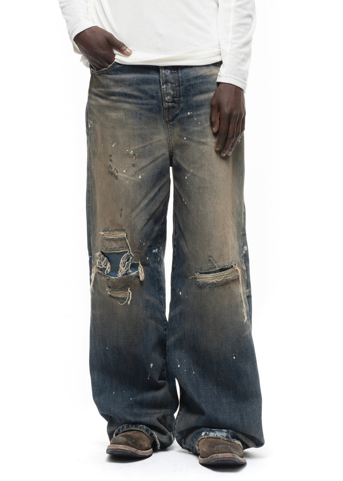 JAPANESE SELVEDGE ARASHI DENIM
