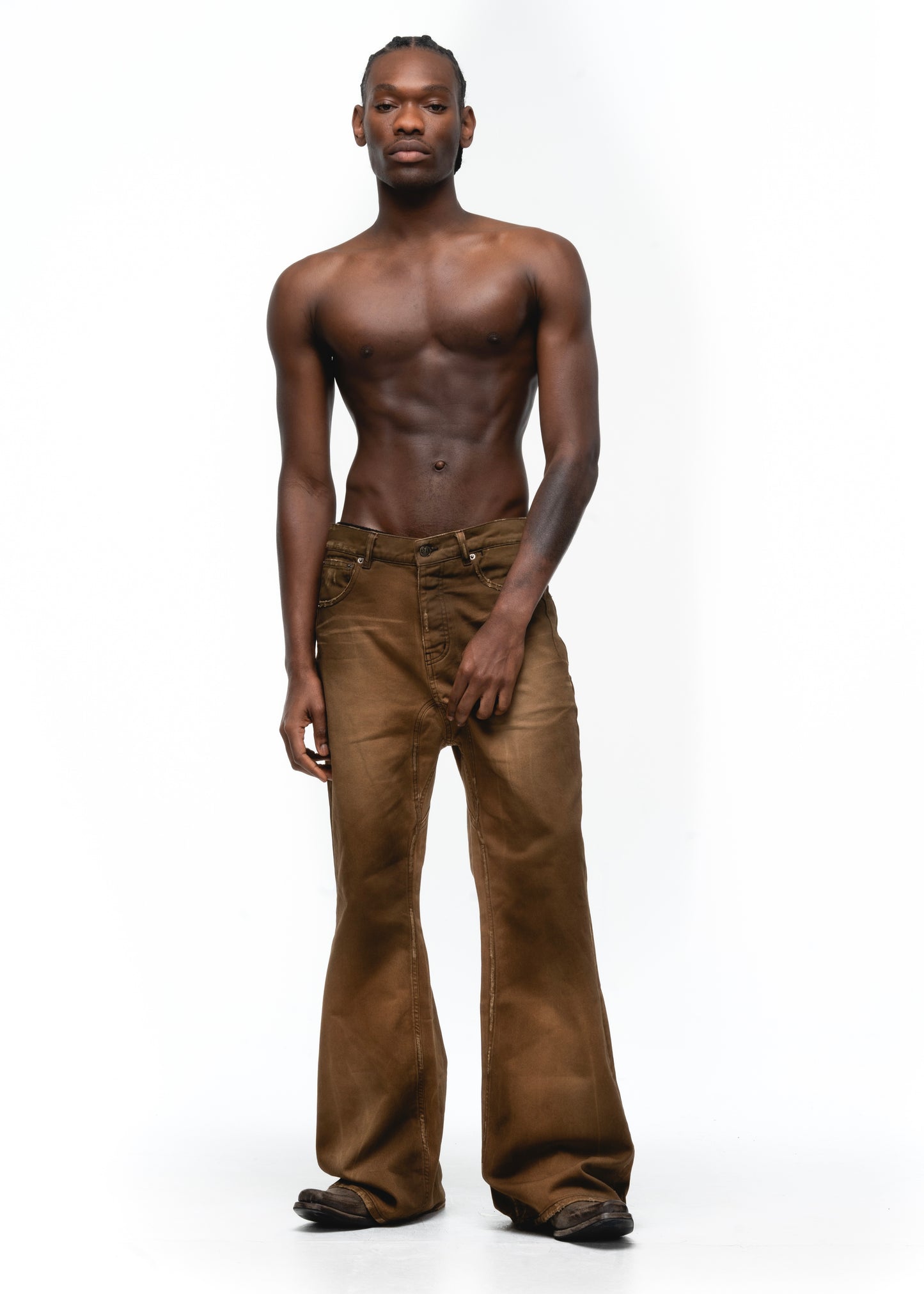 ITALY RUSTED EARTH BOOT CUT