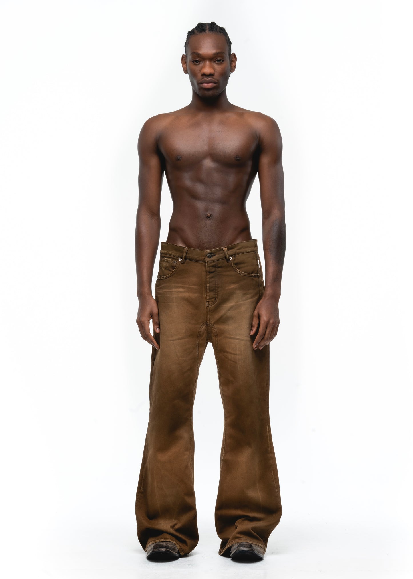 ITALY RUSTED EARTH BOOT CUT