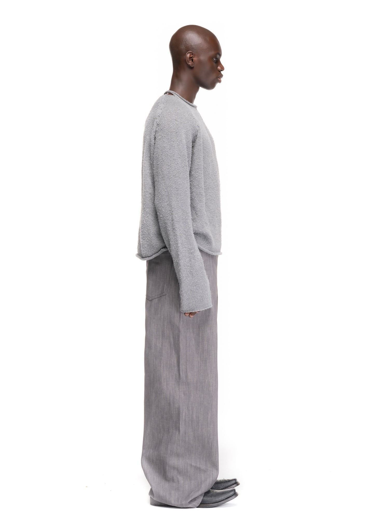 RAW DENIM JAPANESE LOOSE FIT GREY