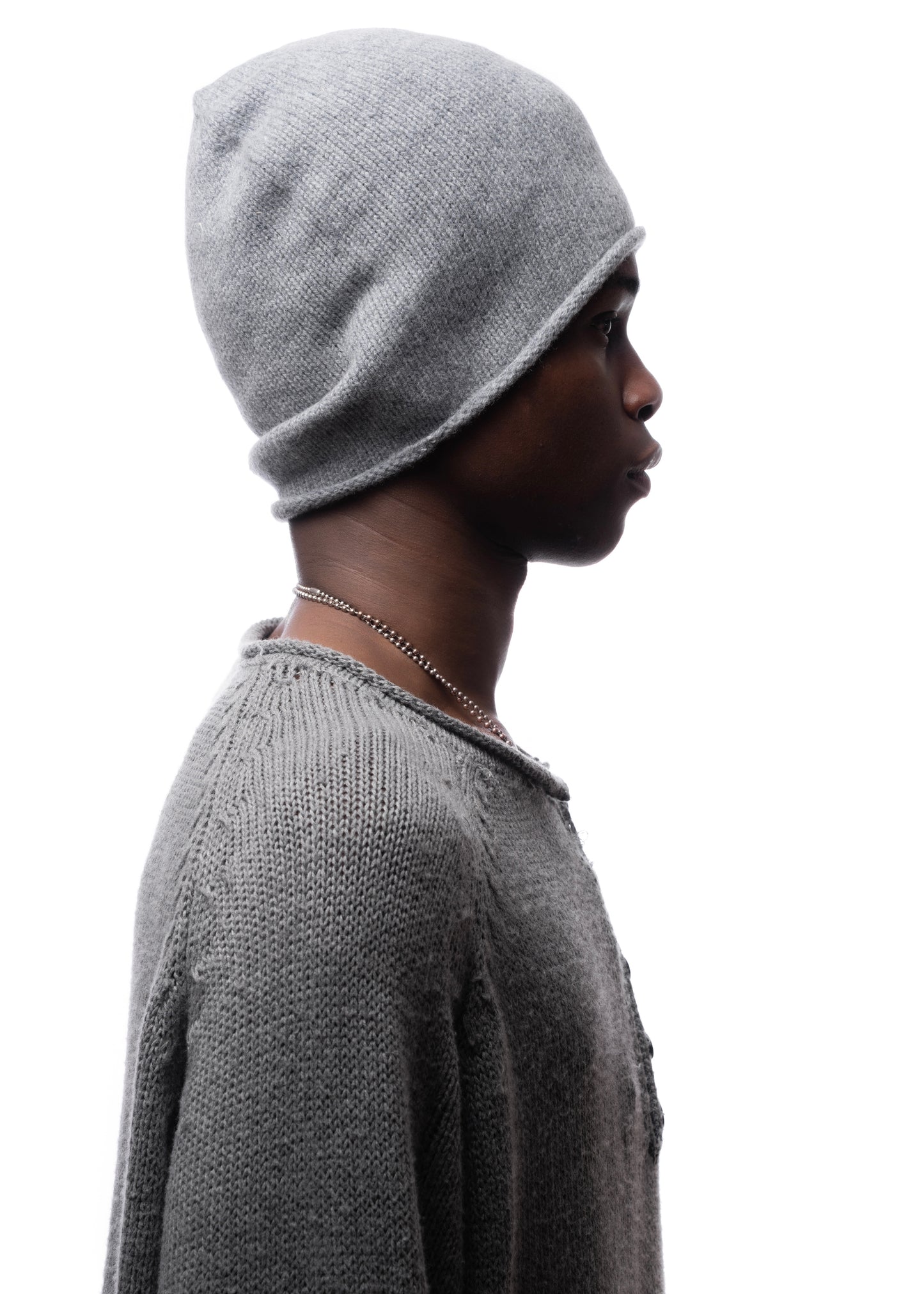 ALASKA WOOL BEANIE DARK GREY