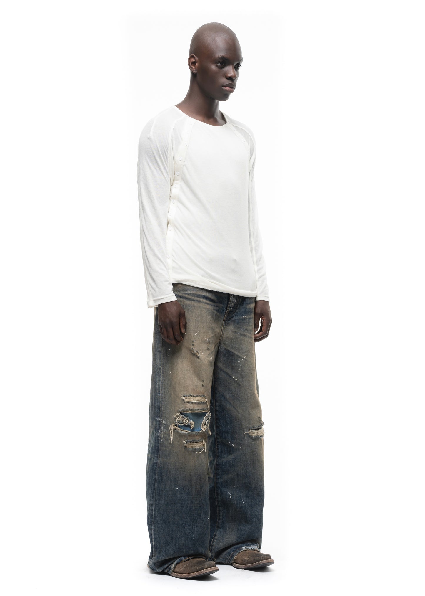 JAPANESE SELVEDGE ARASHI LOOSE DENIM