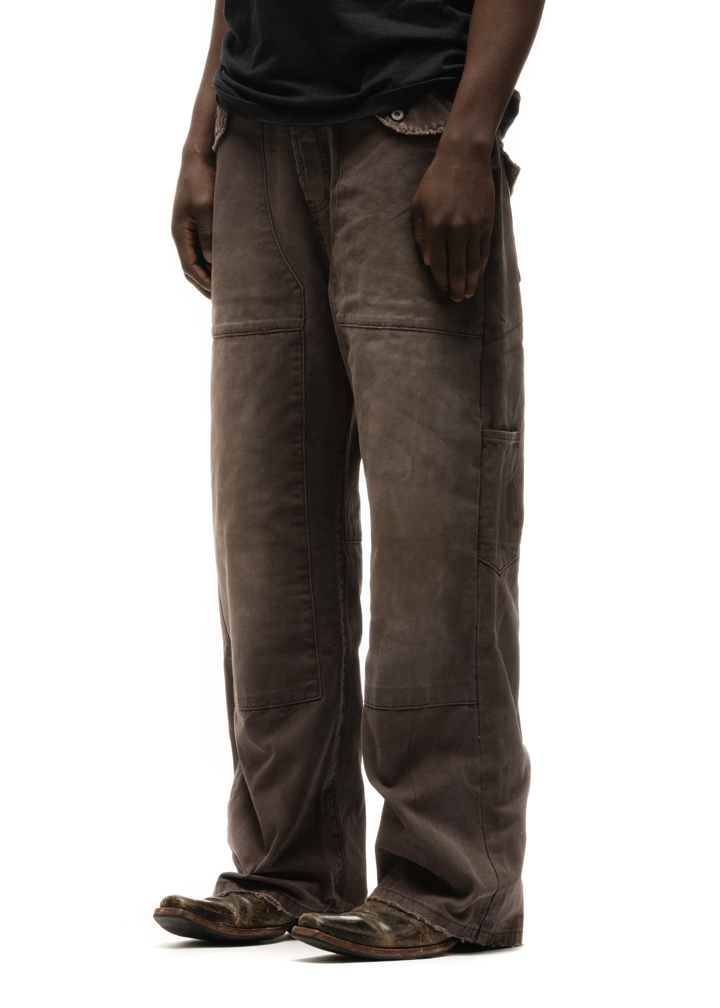 JAPANESE DOUBLE KNEE CUT RUST