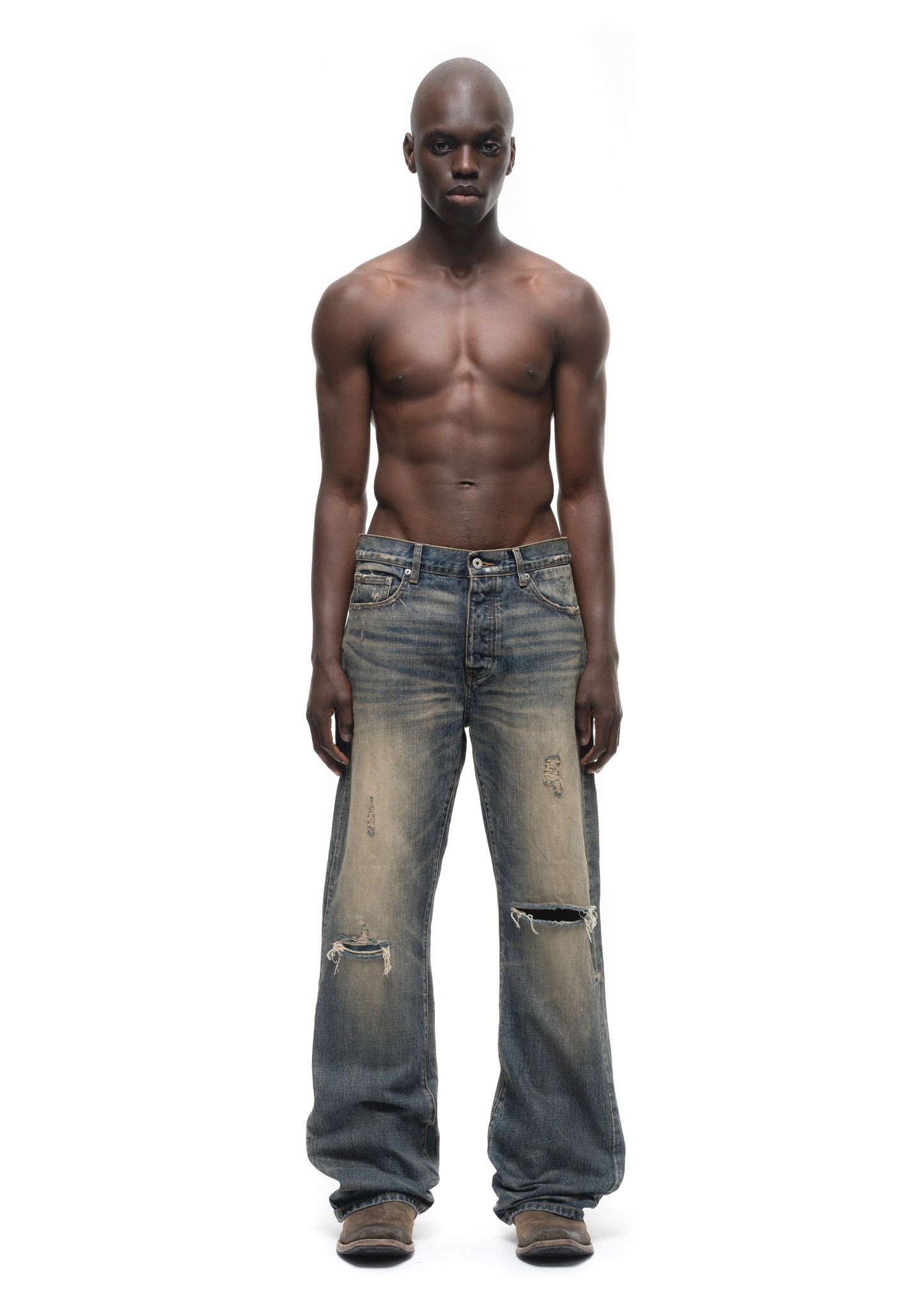 JAPANESE SELVEDGE WORN BOOT CUT DENIM
