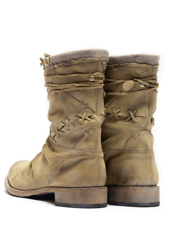 NFS COMBAT BOXING BOOTS USED BEIGE