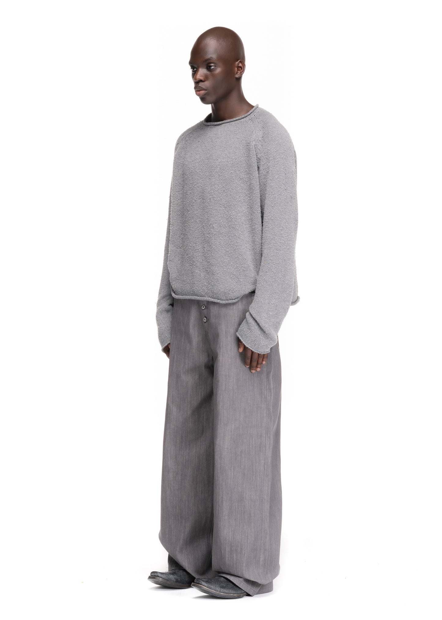 RAW DENIM JAPANESE LOOSE FIT GREY
