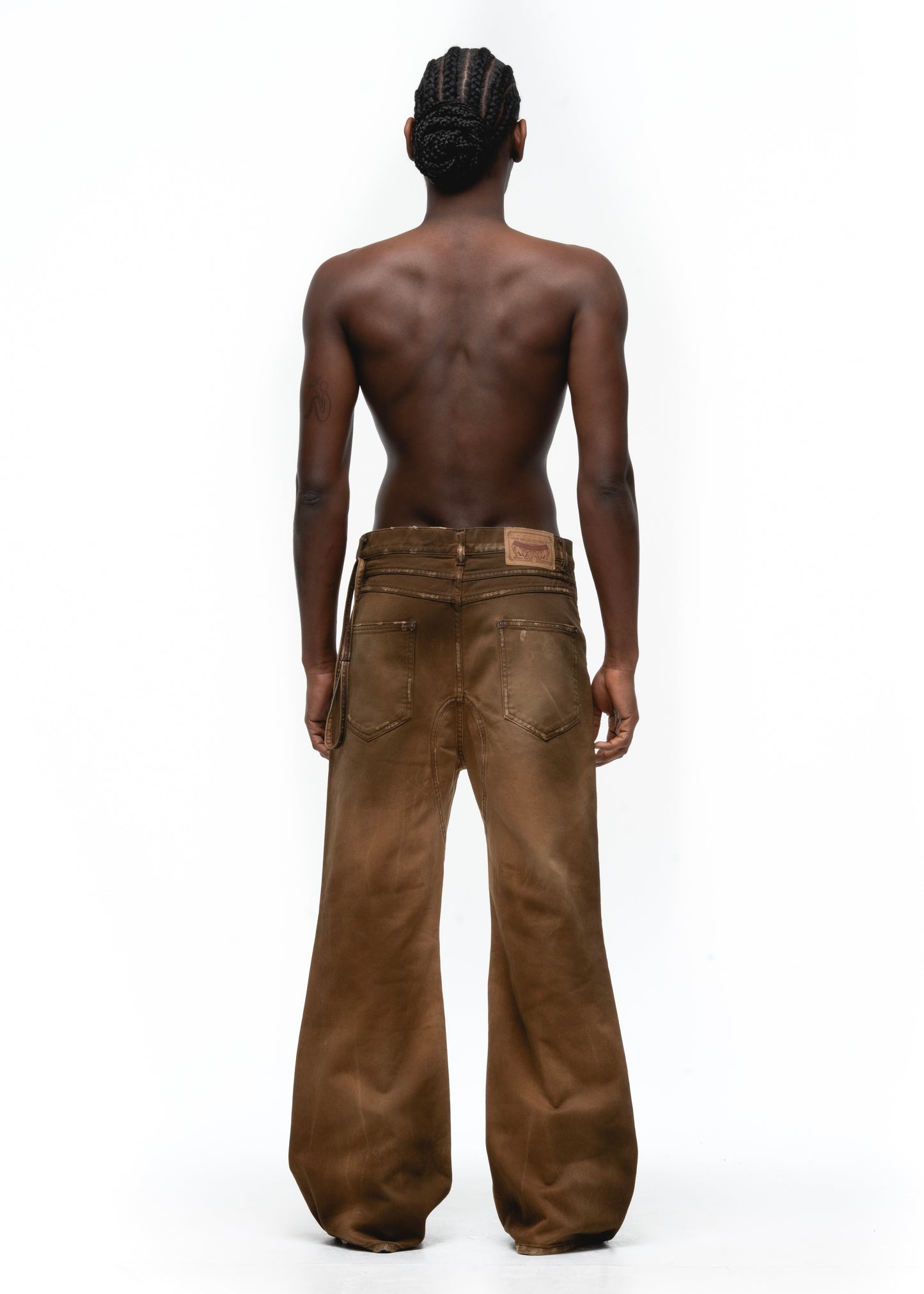 ITALY RUSTED EARTH BOOT CUT