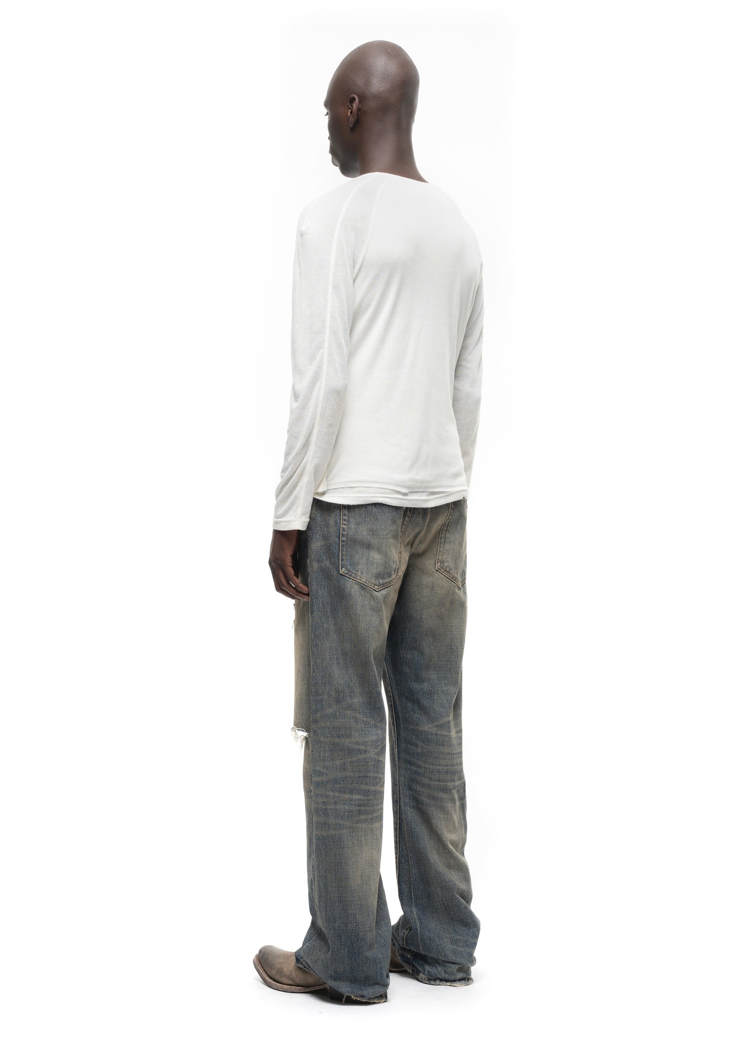 JAPANESE SELVEDGE WORN BOOT CUT DENIM