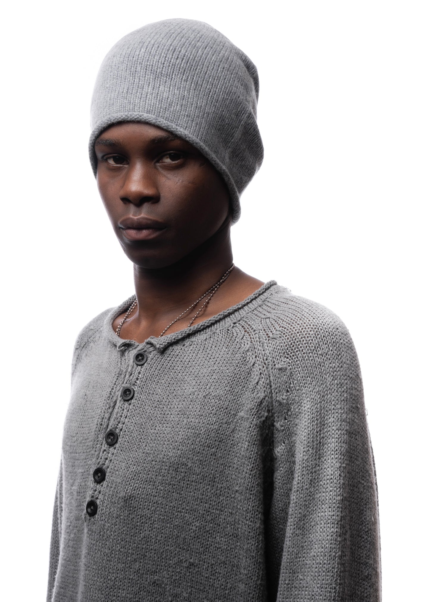 ALASKA WOOL BEANIE DARK GREY