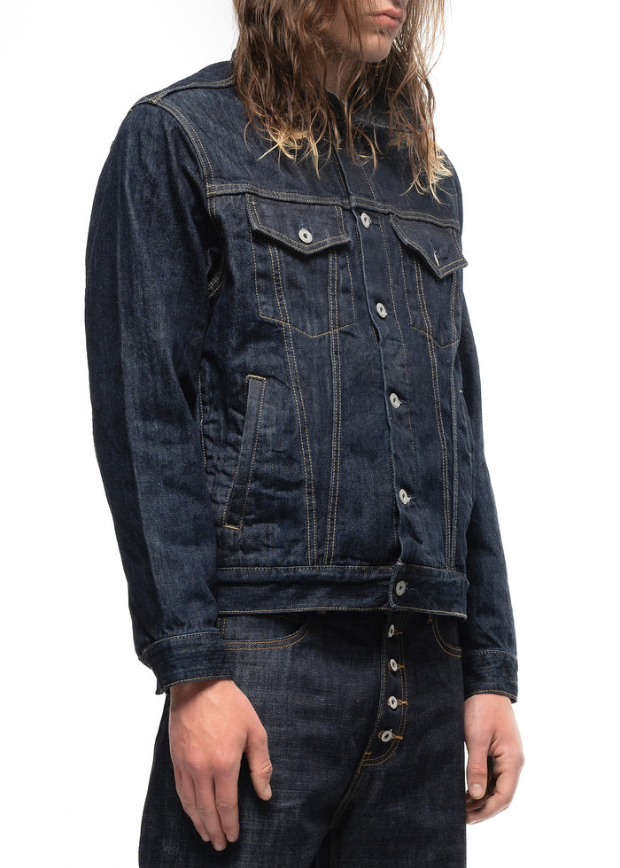 RAW DENIM SELVEDGE JAPANESE JACKET