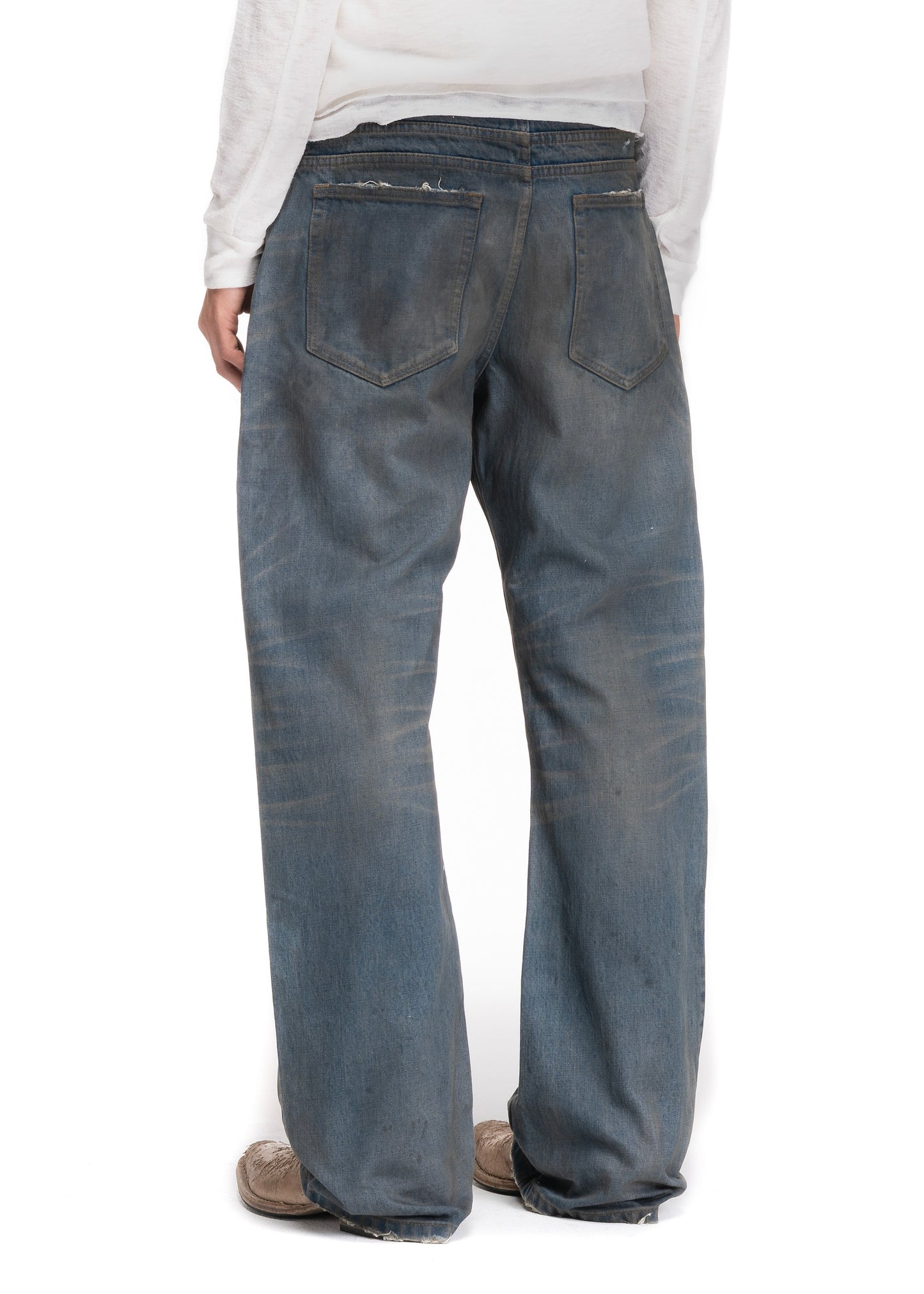 VINTAGE BLUE SELVEDGE BOOTCUT DENIM