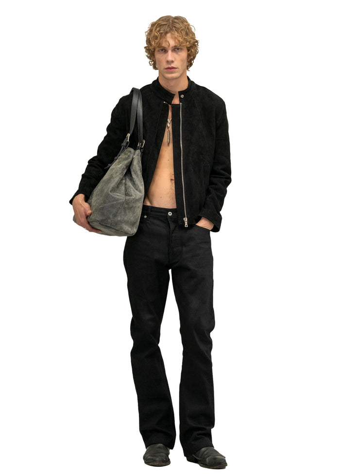 DRIVER ONE CUT SUEDE JACKET