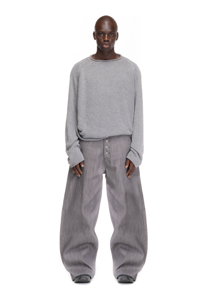 RAW DENIM JAPANESE LOOSE FIT GREY