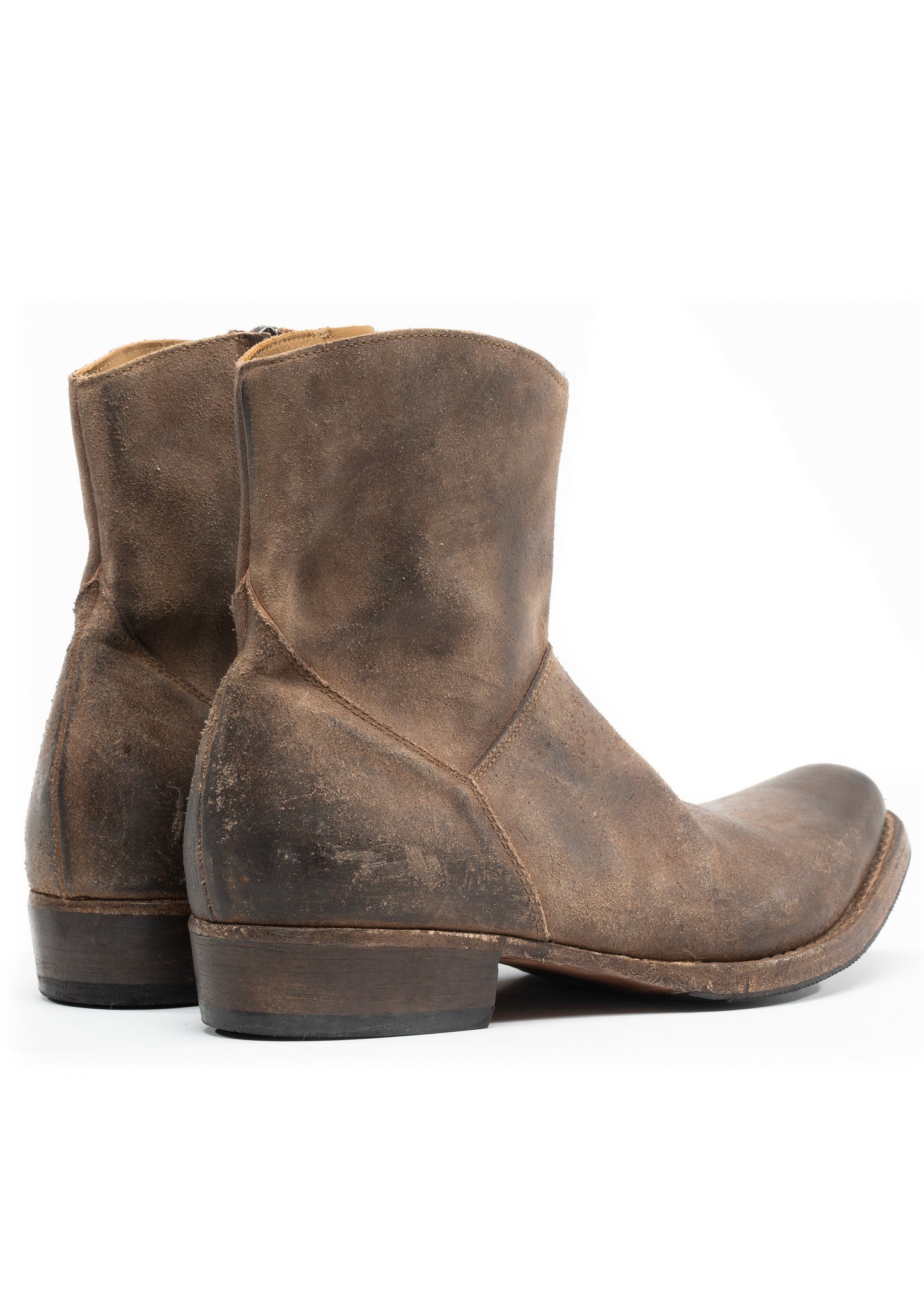 TEXAN BOOTS BROWN USED