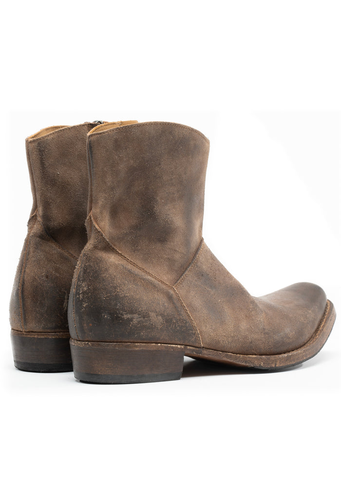 TEXAN BOOTS BROWN USED