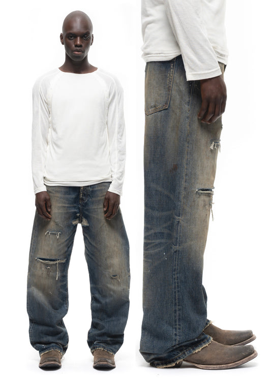 JAPANESE SELVEDGE ARASHI REGULAR DENIM