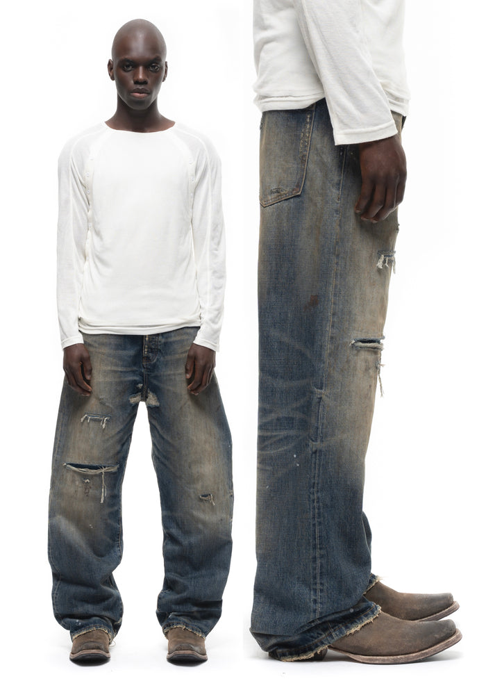 JAPANESE SELVEDGE ARASHI REGULAR DENIM