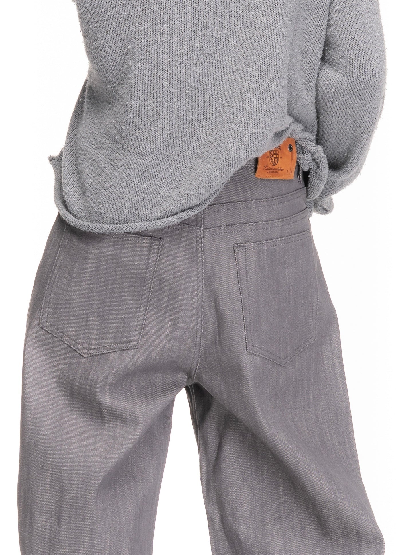 RAW DENIM JAPANESE LOOSE FIT GREY