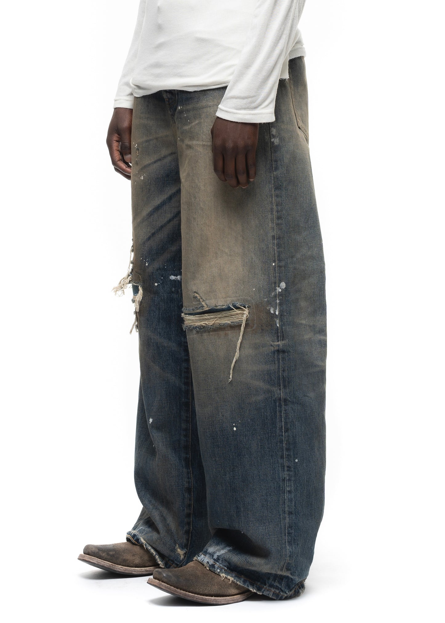 JAPANESE SELVEDGE ARASHI LOOSE DENIM