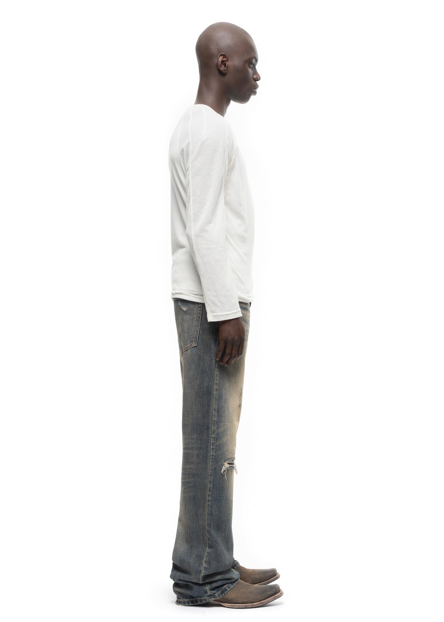 JAPANESE SELVEDGE WORN BOOT CUT DENIM