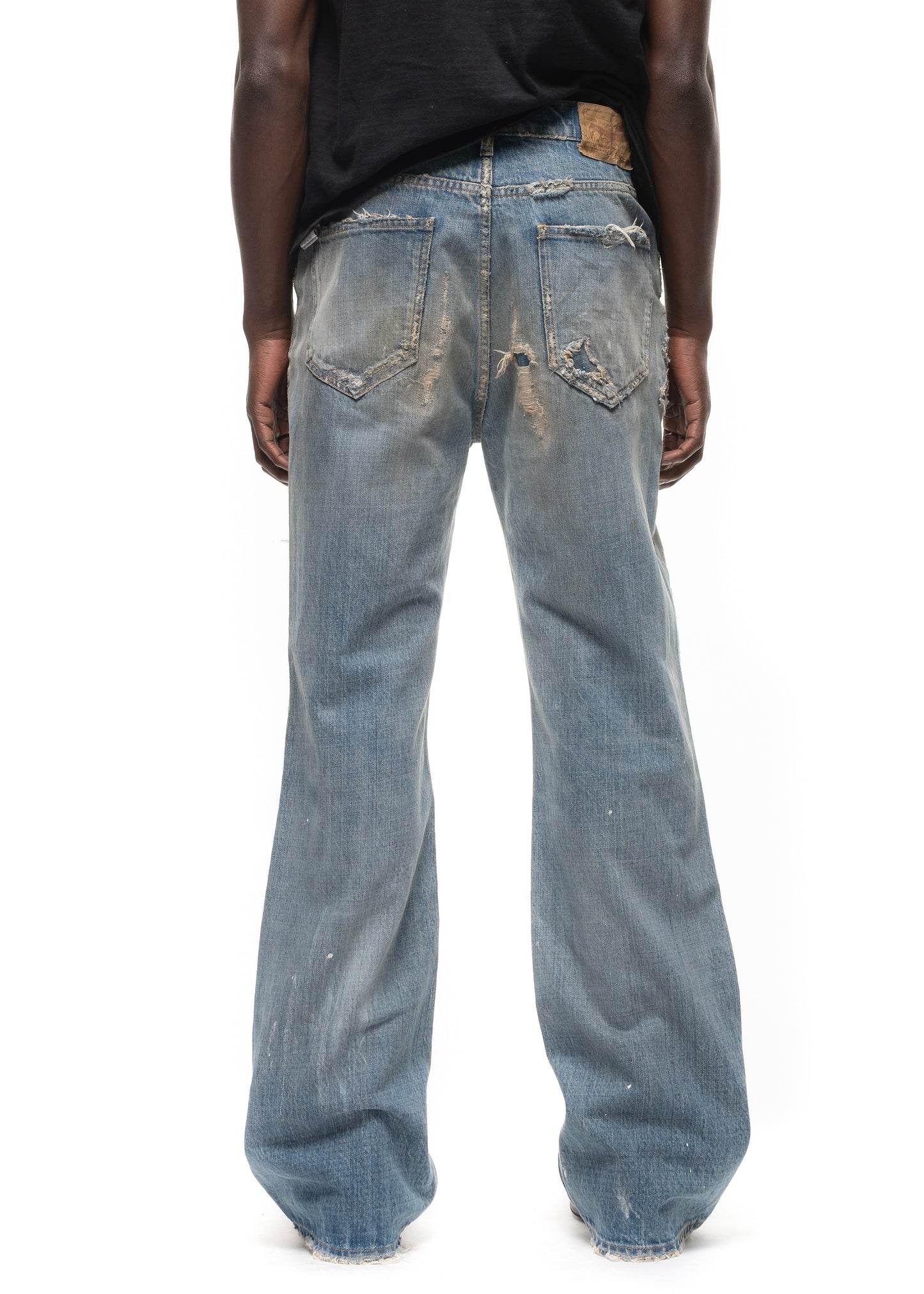 ITALIAN SEWN & WORN BOOTCUT DENIM