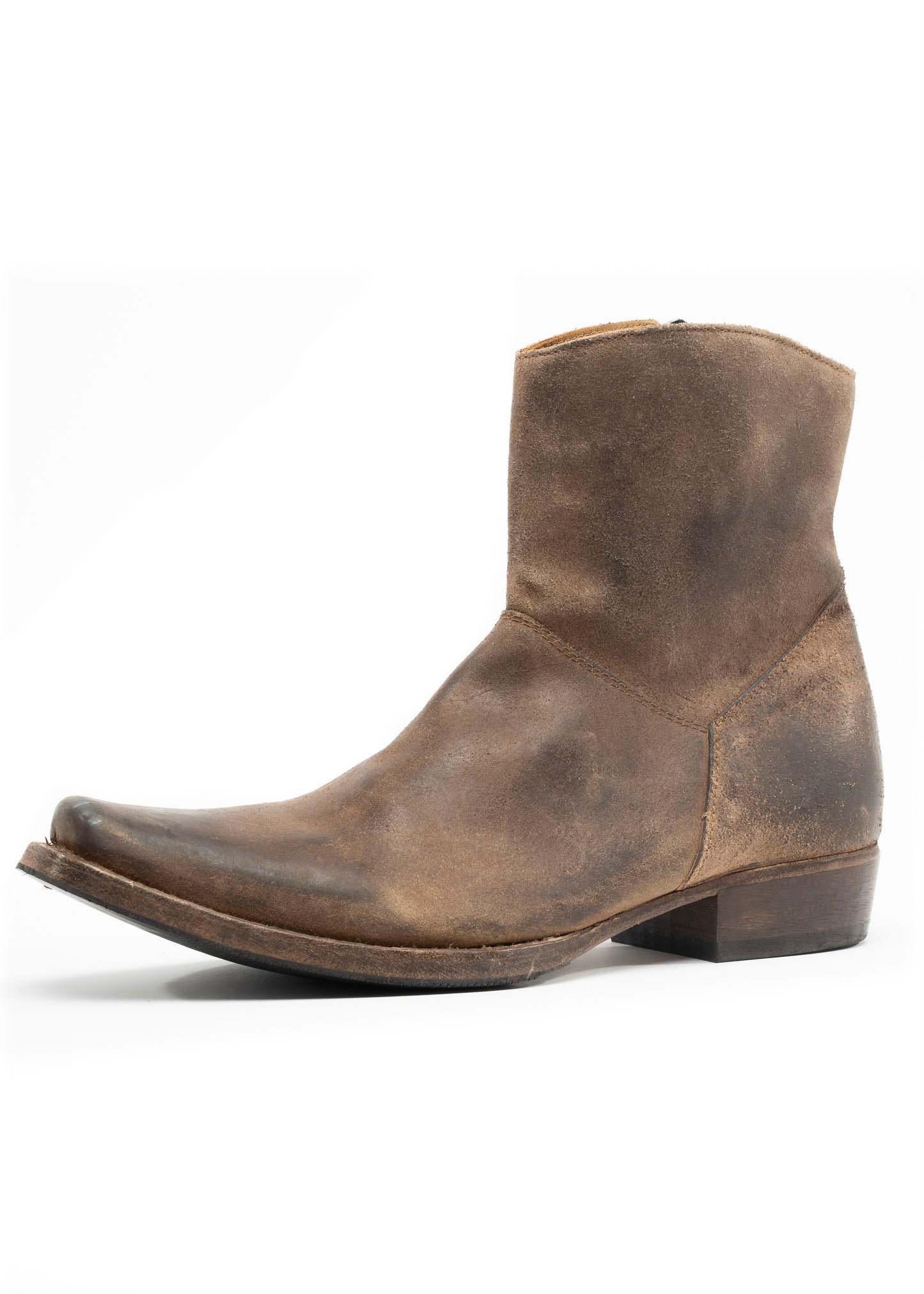 TEXAN BOOTS BROWN USED