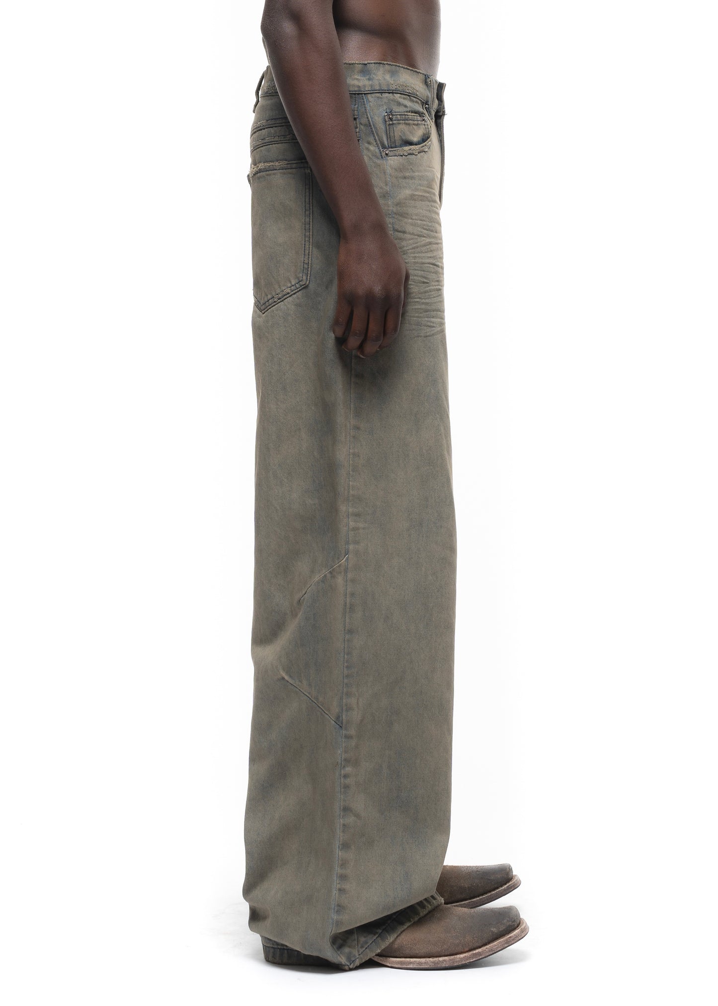 LOOSE EVERYDAY CONCRETE DUST DENIM