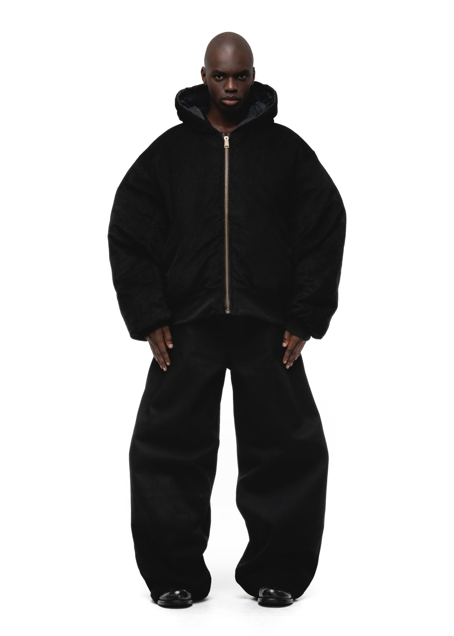 REVERSIBLE ONYX BOMBER JACKET BLACK
