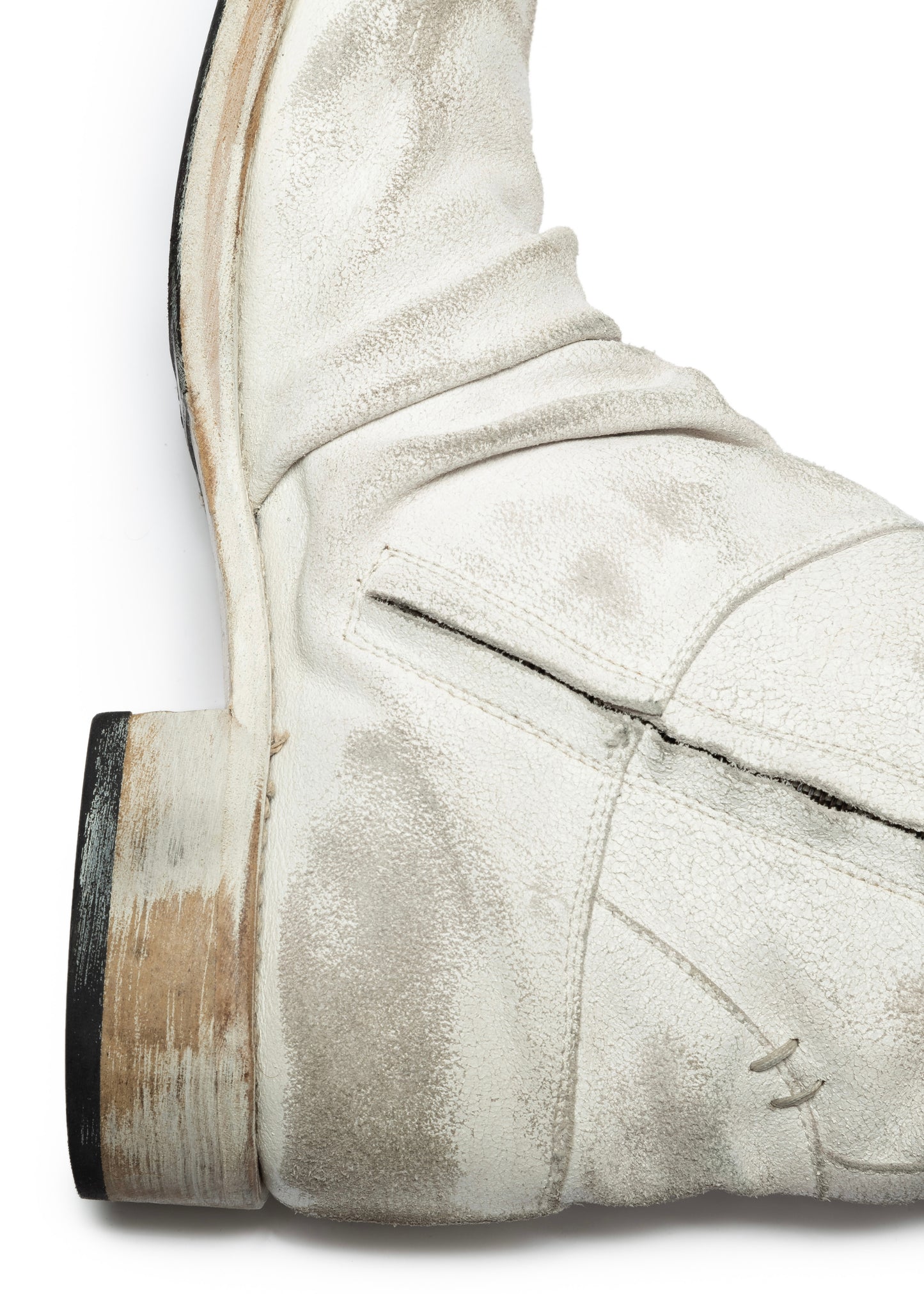 NFS COMBAT BOOTS USED WHITE