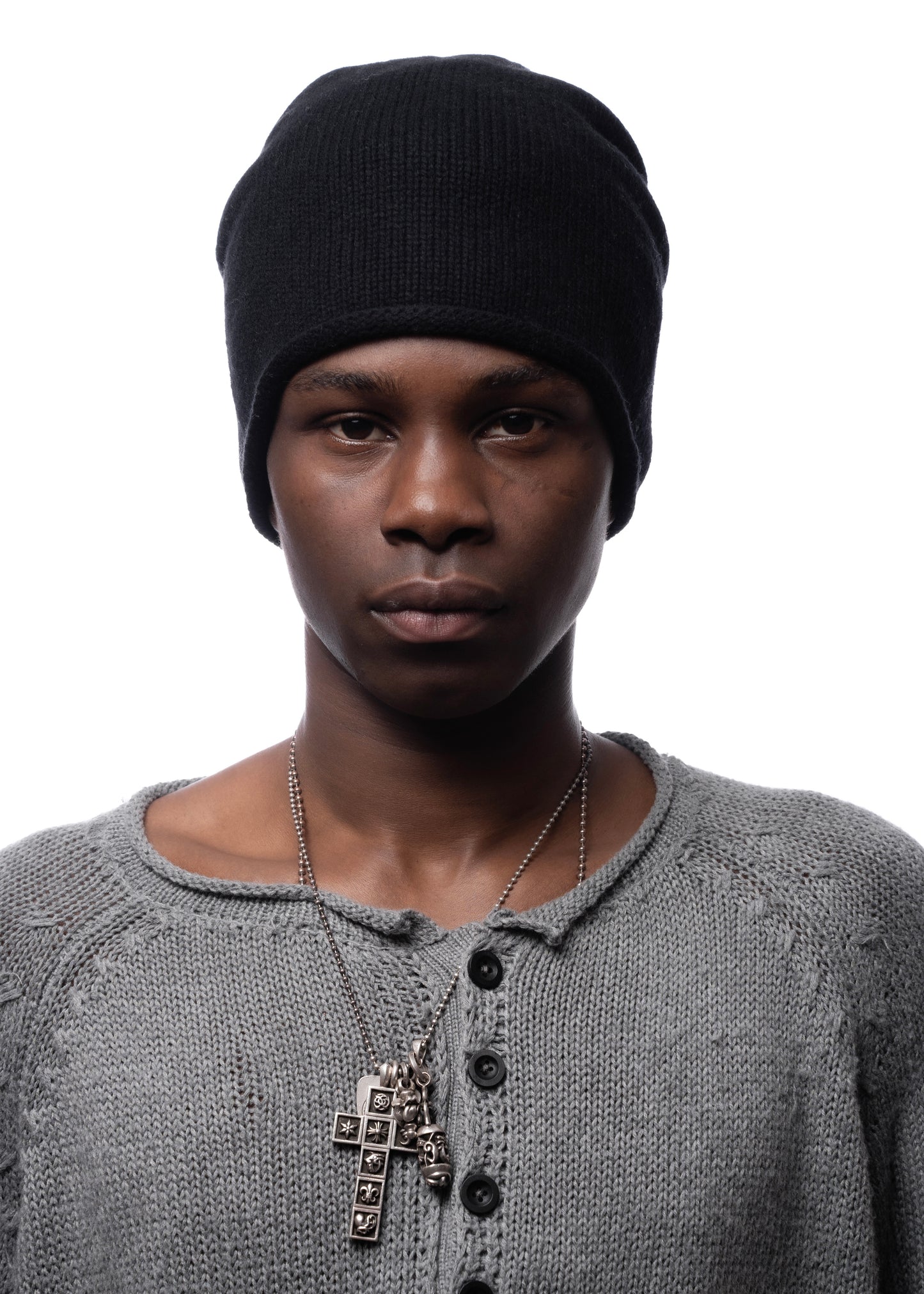 ALASKA WOOL BEANIE BLACK