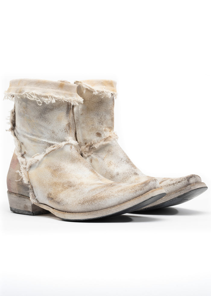 TEXAN BOOTS FLAG BEIGE USED