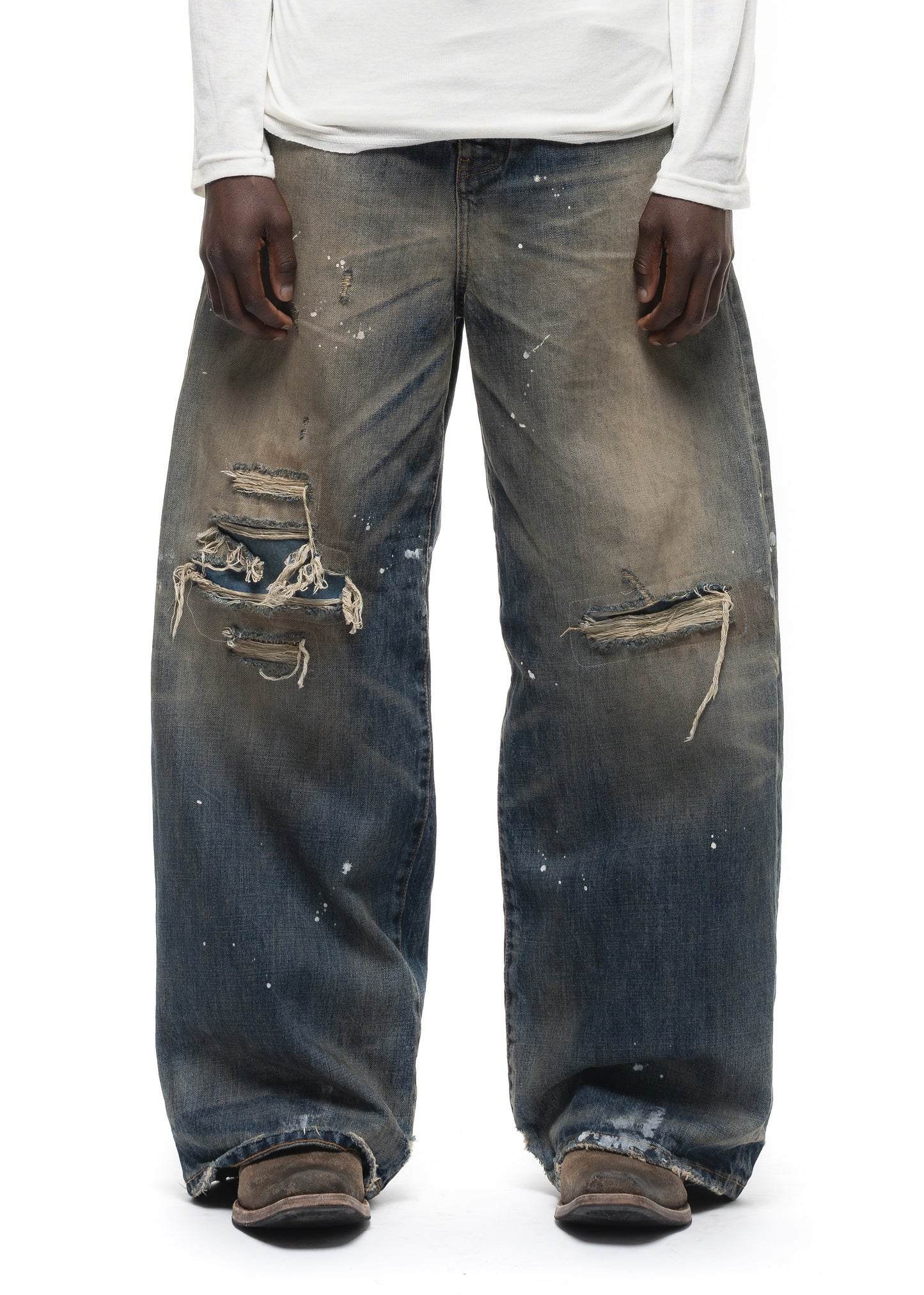 JAPANESE SELVEDGE ARASHI LOOSE DENIM
