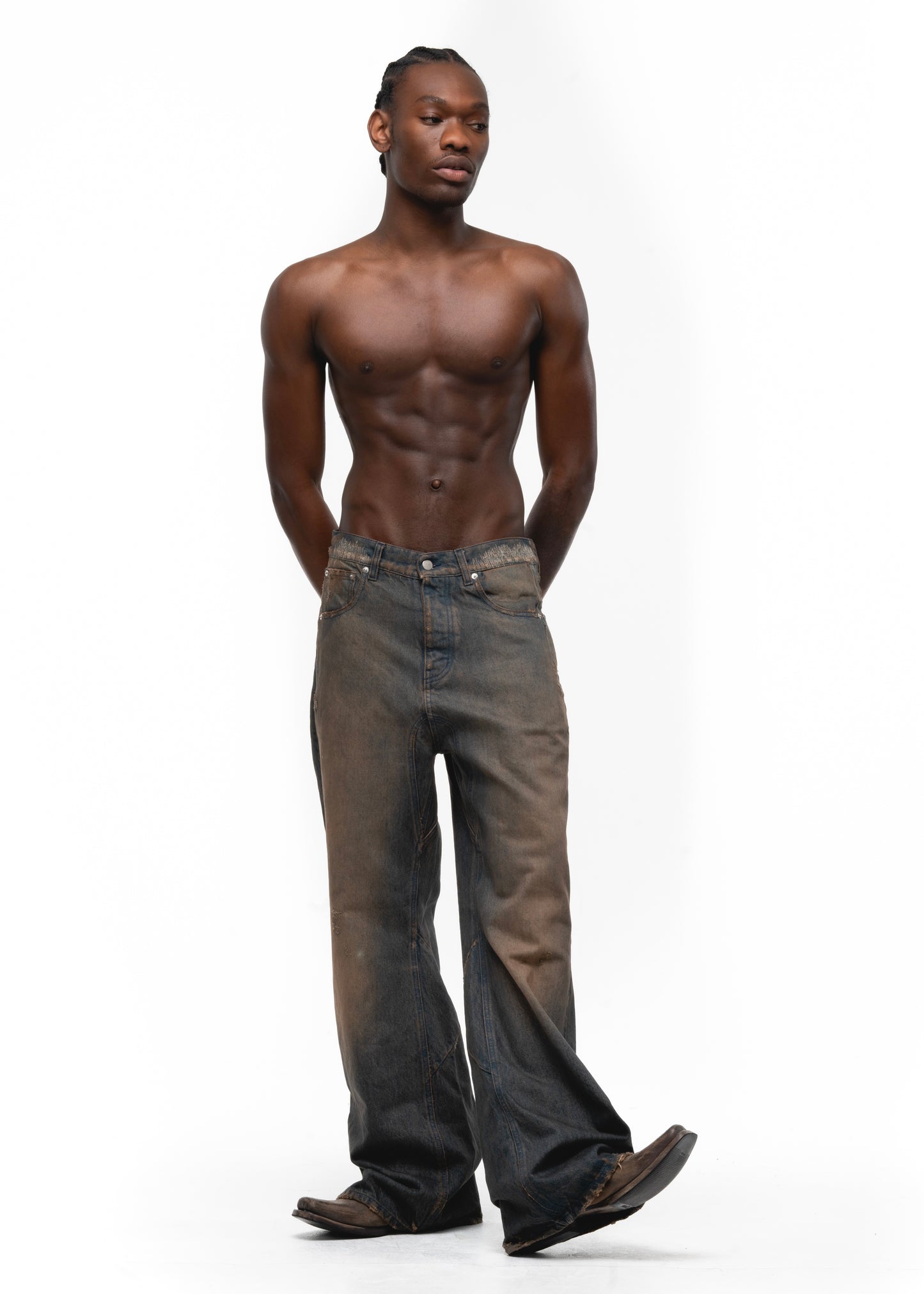ITALY SMOOTH RUSTED BOOT CUT