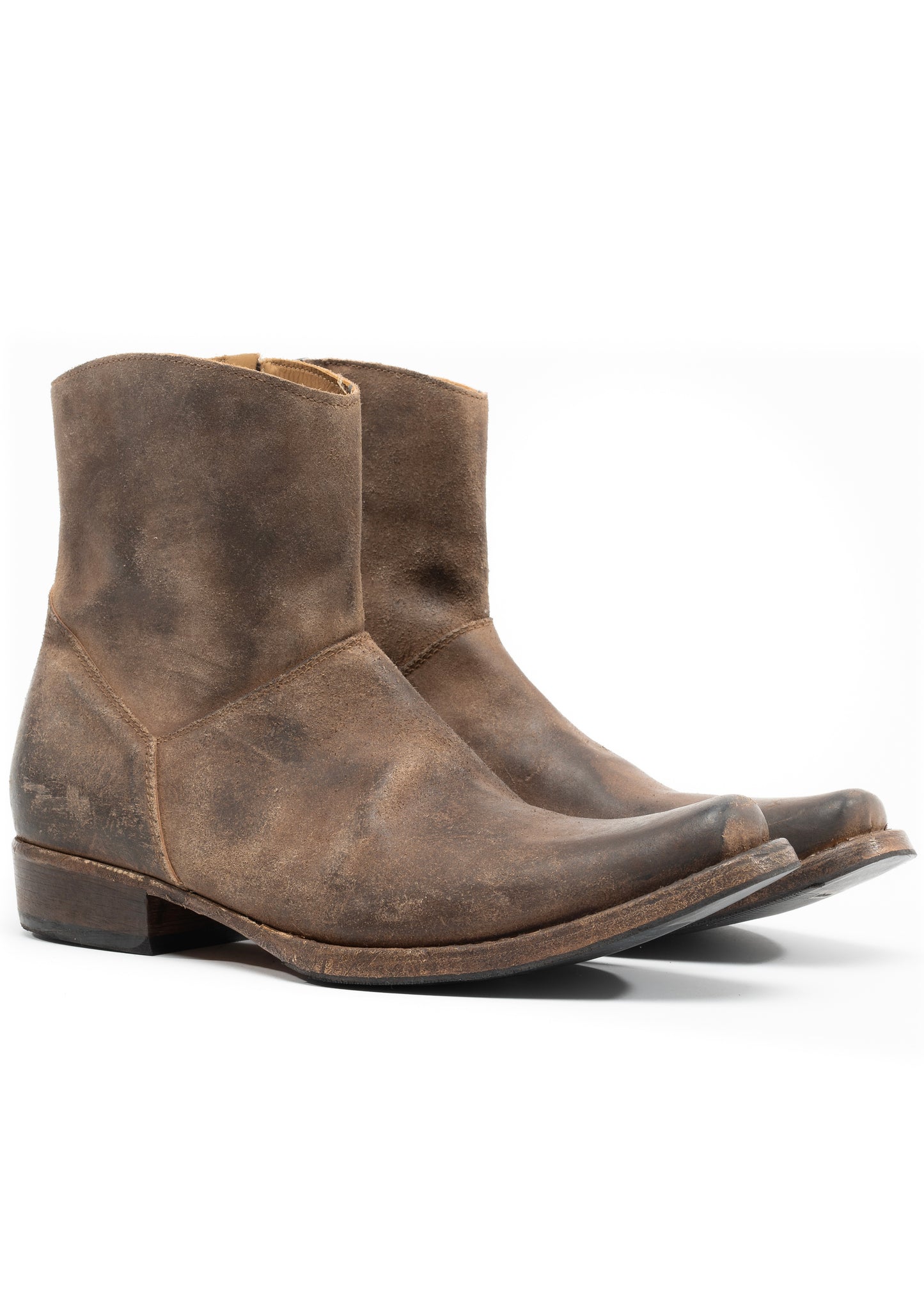 TEXAN BOOTS BROWN USED