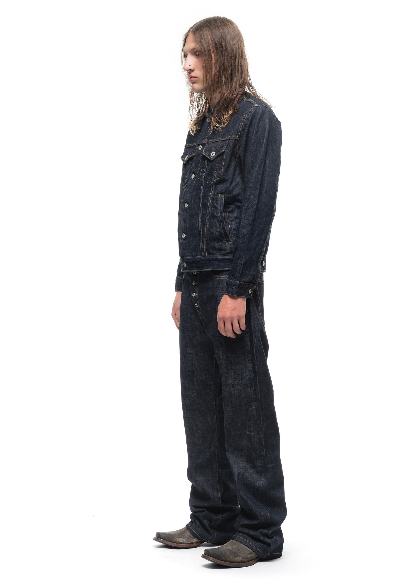 RAW DENIM JAPANESE BOOTCUT FIT BLUE