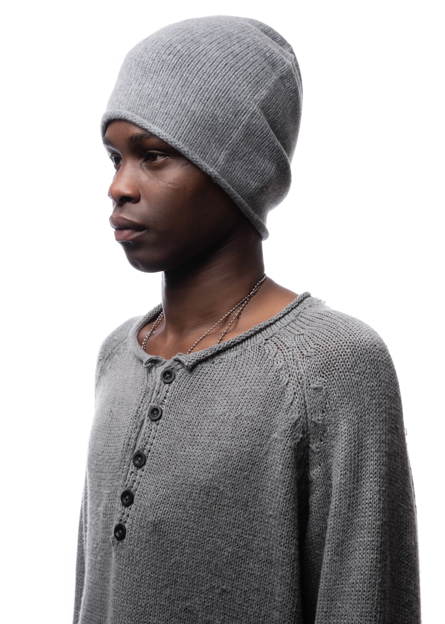 ALASKA WOOL BEANIE DARK GREY