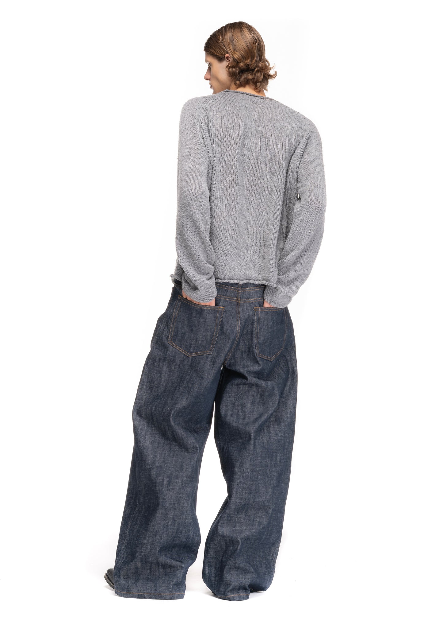 BASIC RAW DENIM JAPANESE ULTRA LOOSE FIT