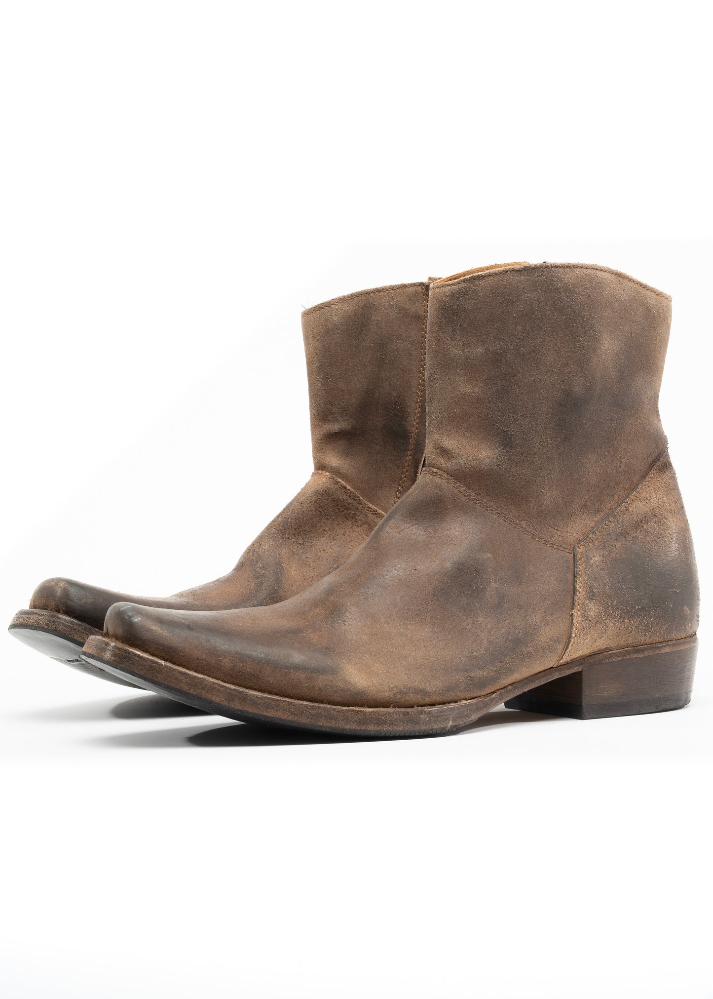 TEXAN BOOTS BROWN USED