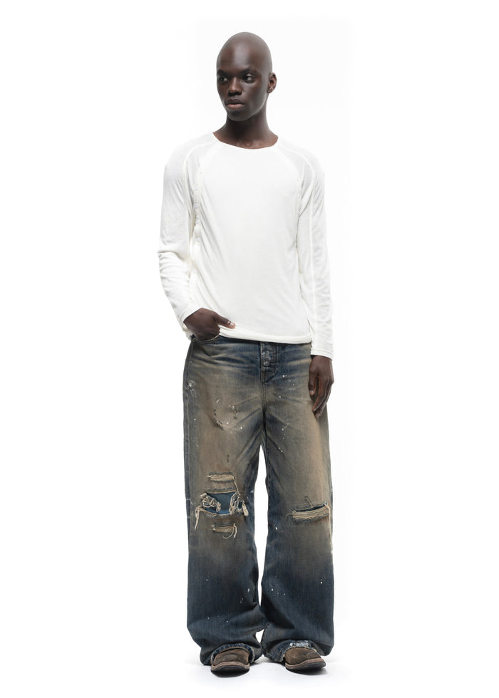 JAPANESE SELVEDGE ARASHI DENIM