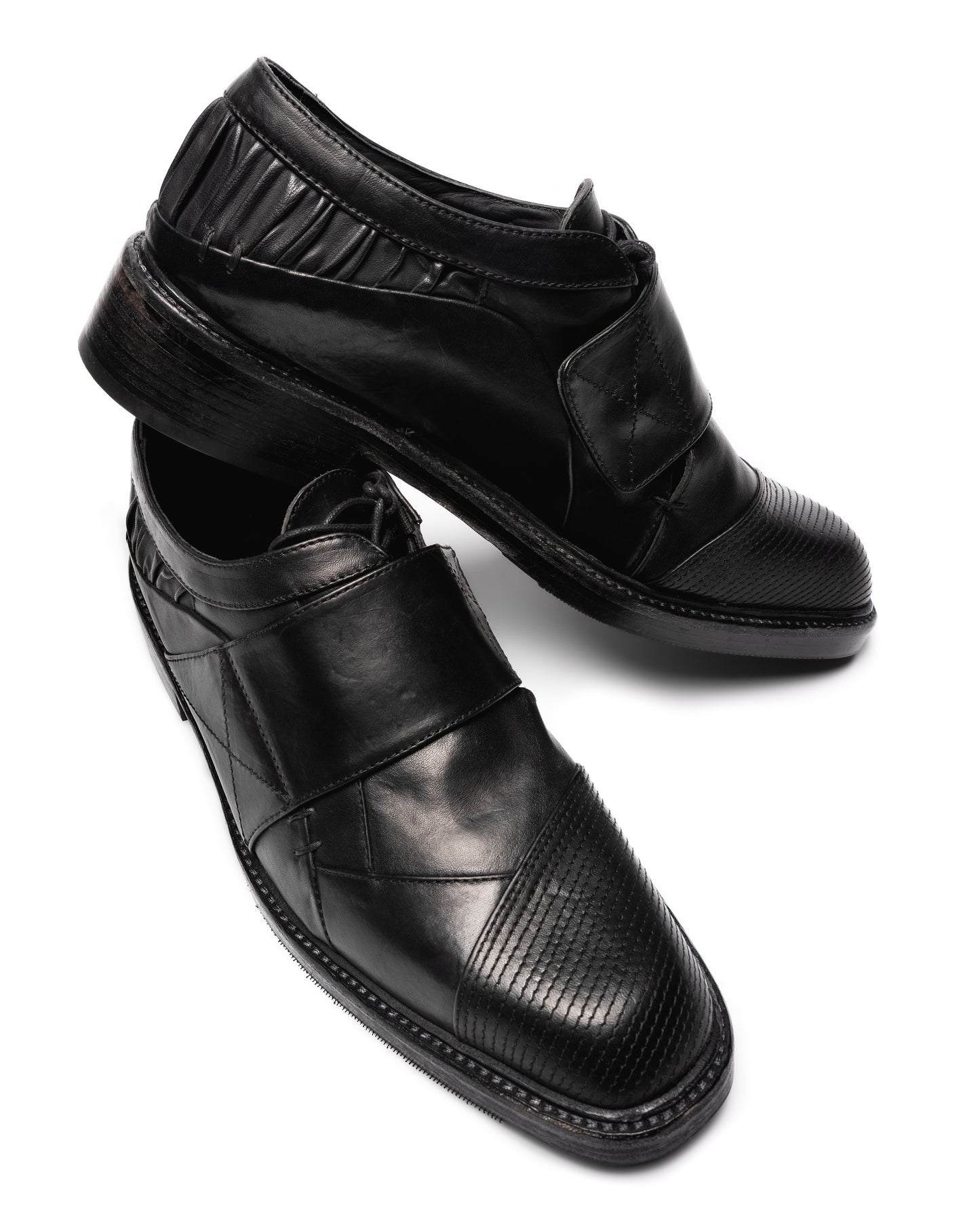 FLAP LEATHER DERBYS