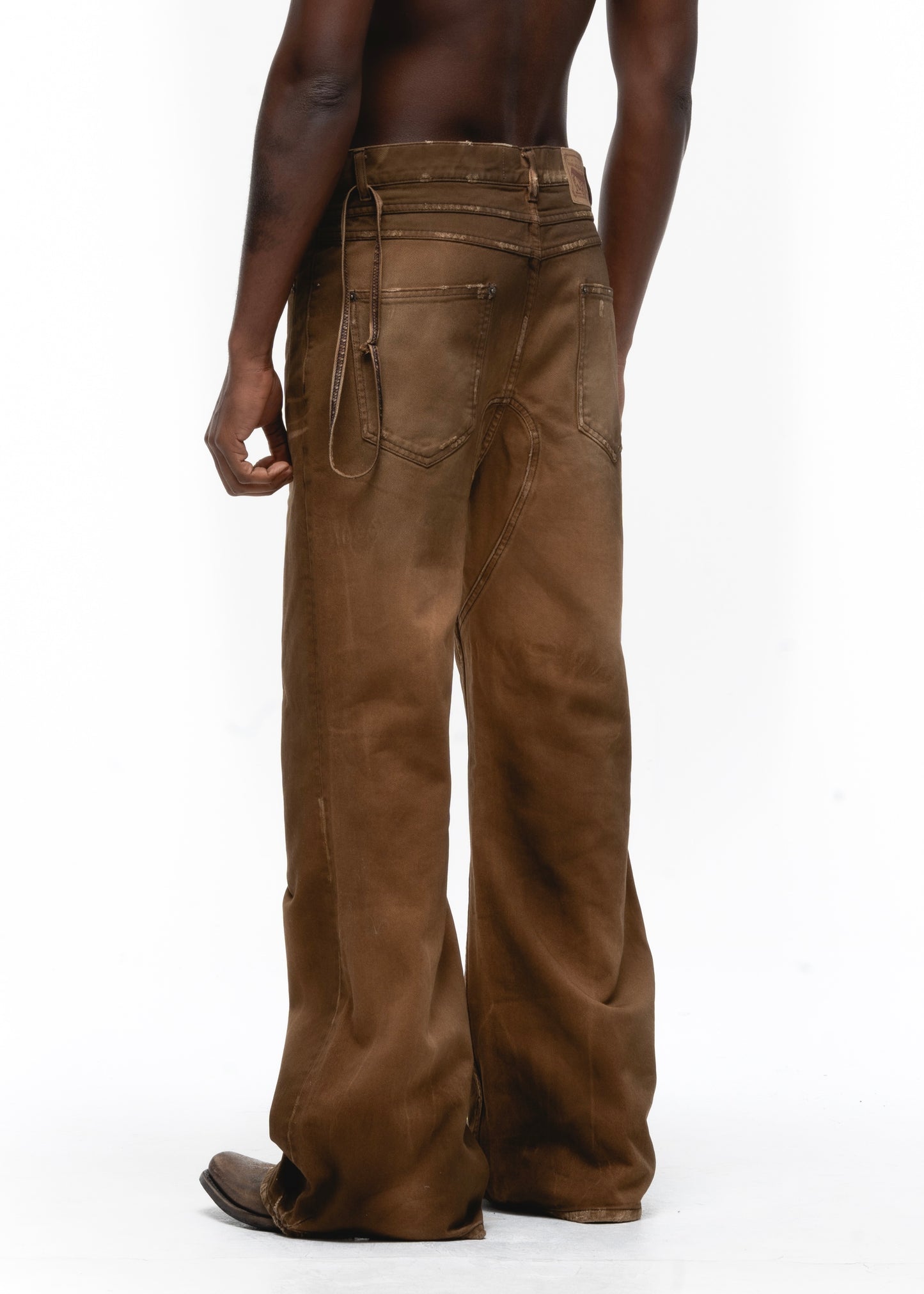 ITALY RUSTED EARTH BOOT CUT