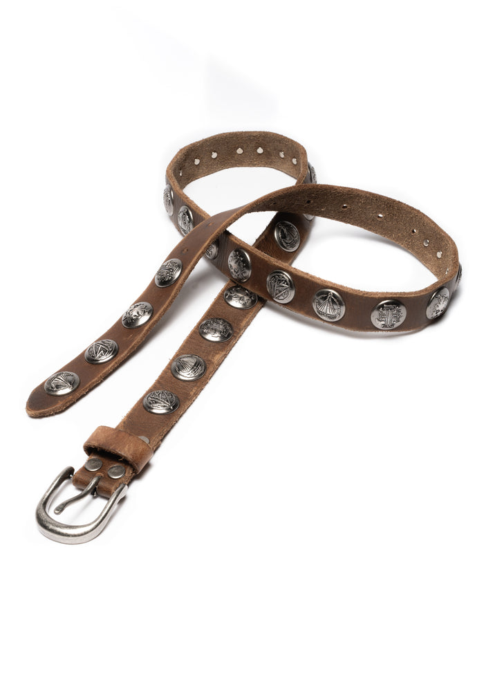 NFS EMBLEM BELT BROWN