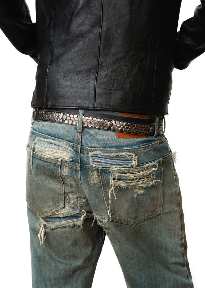 NFS DOUBLE-LAYERED BELT BLACK