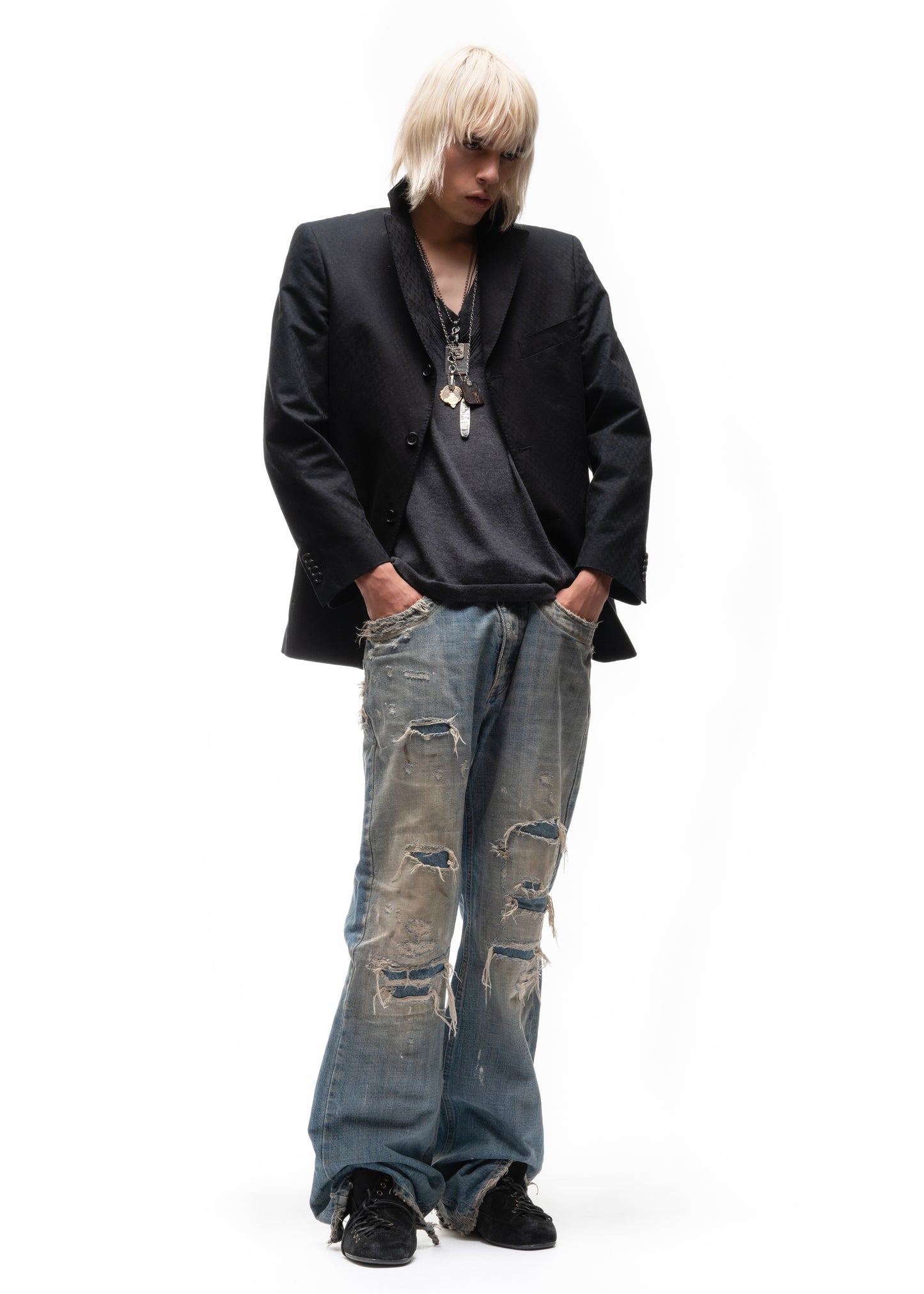 ITALIAN SEWN & WORN BOOTCUT DENIM