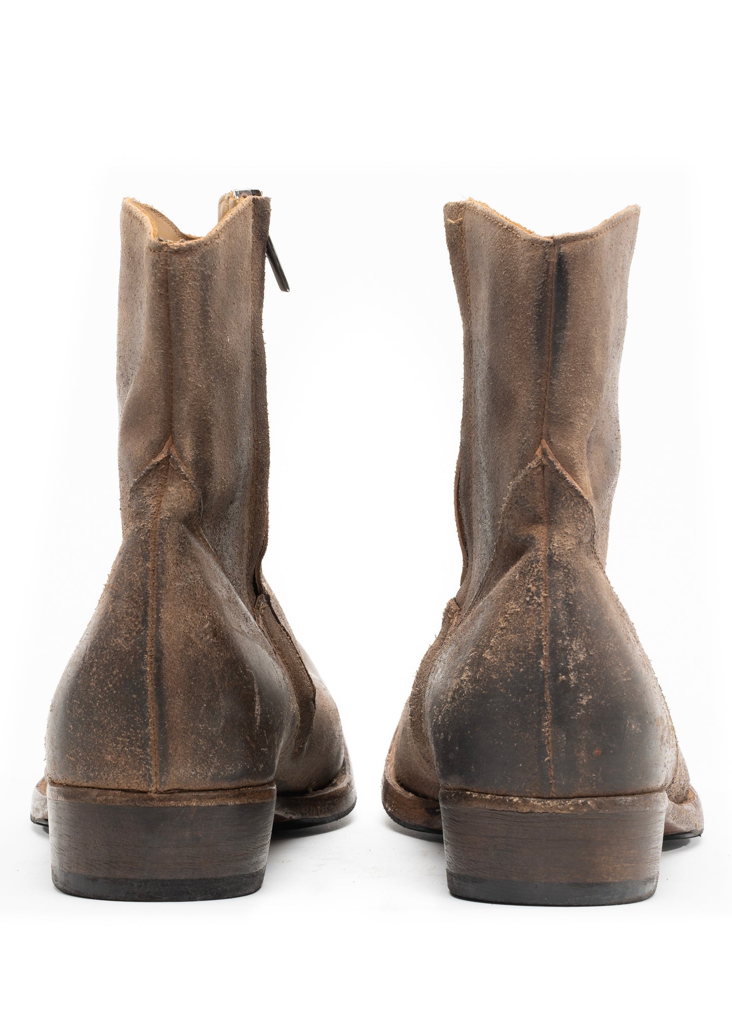 TEXAN BOOTS BROWN USED