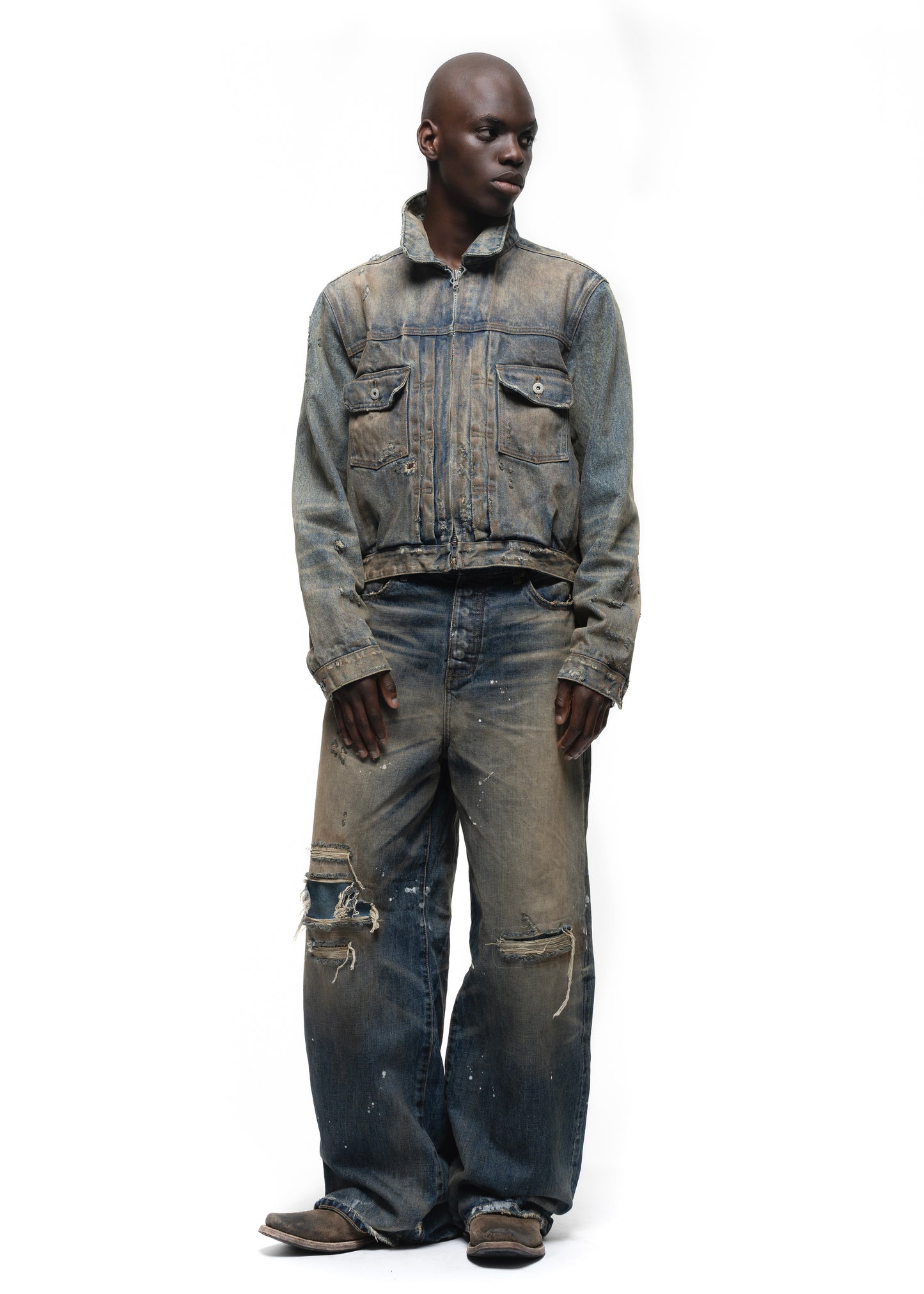 JAPANESE SELVEDGE ARASHI LOOSE DENIM