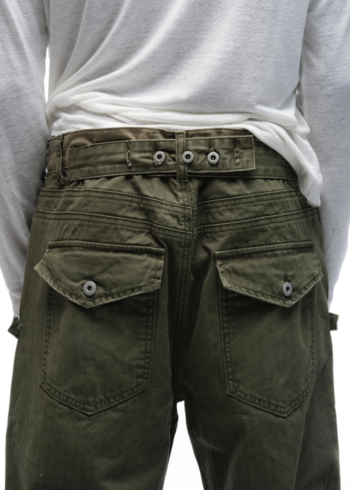 HERRINGBONE CUT KHAKI