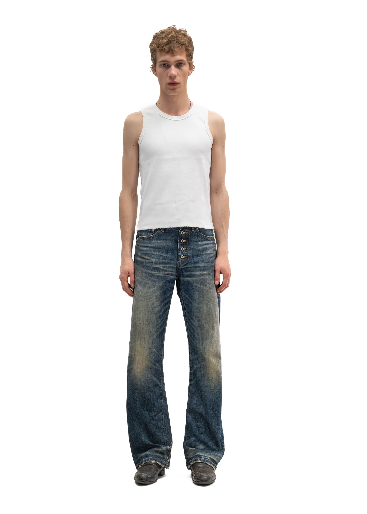 GRAIN SELVEDGE BOOTCUT DENIM