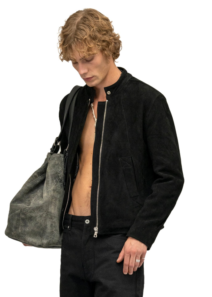DRIVER ONE CUT SUEDE JACKET